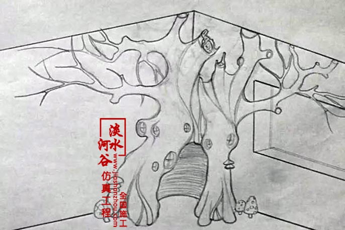 水泥假樹(shù)