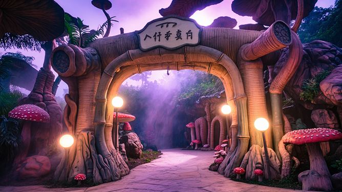 生態園大門