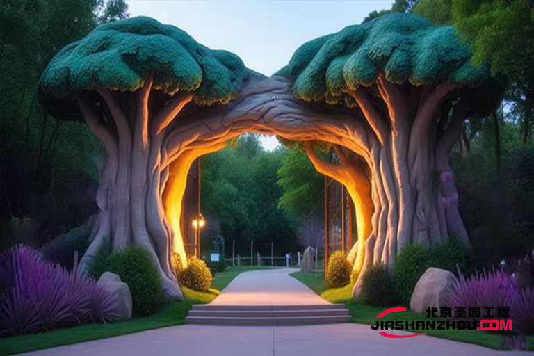 仿真樹(shù)大門.jpg 仿真樹(shù)大門.jpg