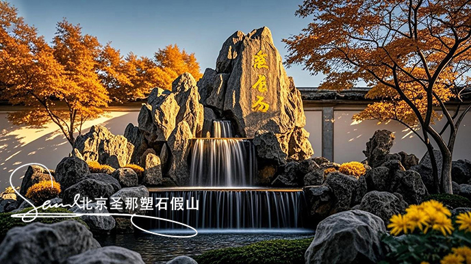 水泥假山