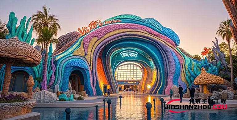 仿真假山大門.jpg 仿真假山大門