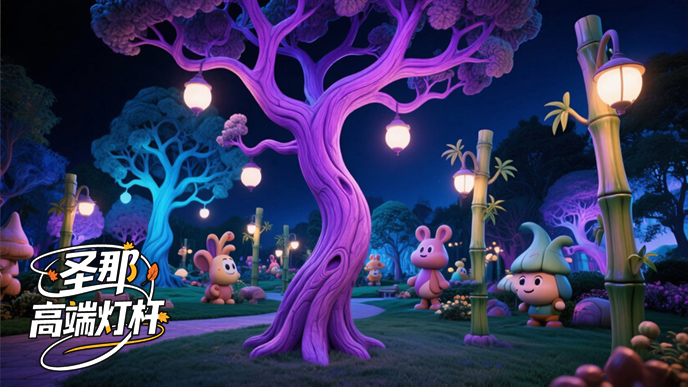 卡通燈桿.jpeg 卡通燈桿