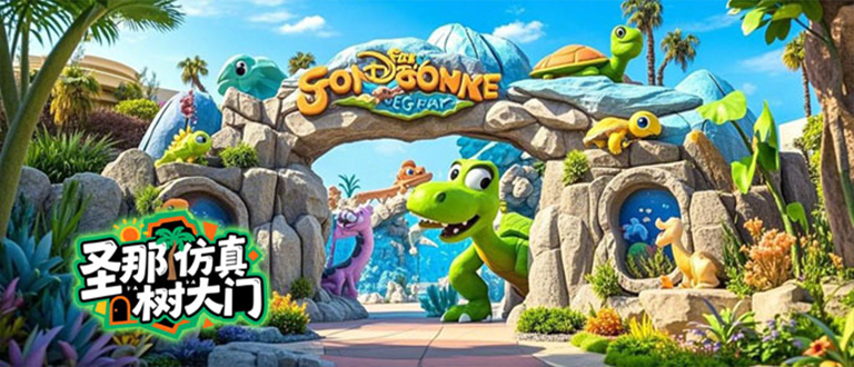 水泥假山大門.jpg 水泥假山大門