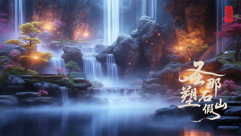 水泥假山.jpg 水泥假山