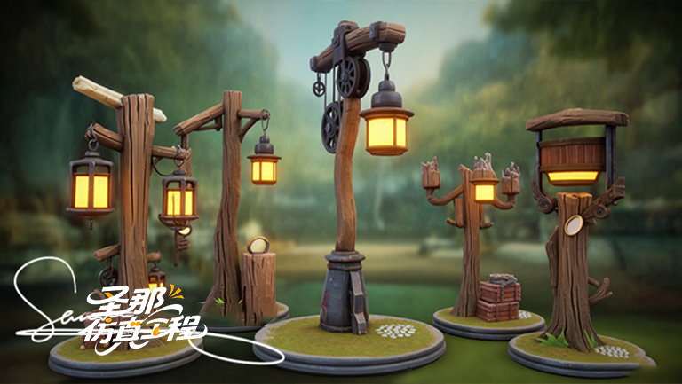 卡通燈桿.jpg 卡通燈桿